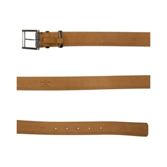 Pre Loved Louis Vuitton Unisex Black Belts - Picture 3 of 6